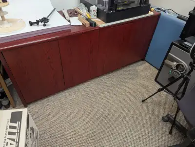 Cabinet set, possible matching desk, View more