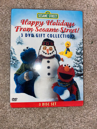 Sesame Street Christmas 3 DVD collection - NEW - ELMO