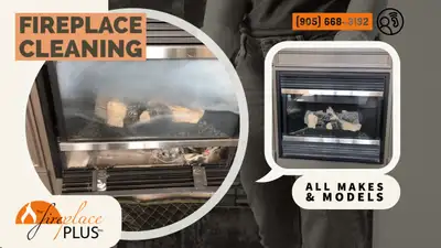 Gas Fireplace Cleaning (Durham Region), View more