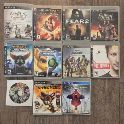 Playstation 3 Games. Check description. All tested., View more