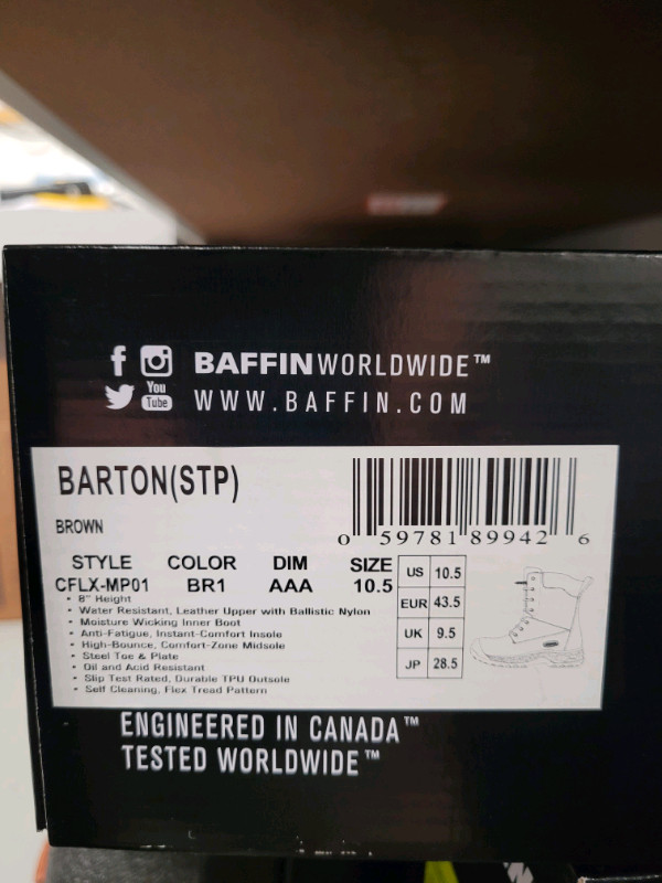 Baffinland Boots in Men's Shoes in Hamilton
