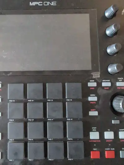akai MPC one sampling drum machine, View more