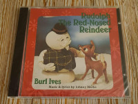 Vintage Sealed Rudolph The Red-Nosed Reindeer Christmas Music CD