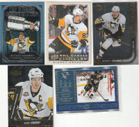 Sidney Crosby lot of 5 cards