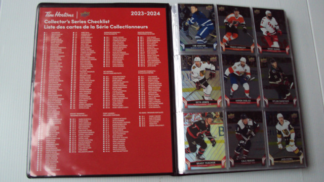 TIM HORTONS HOCKEY CARDS 2023-24 - PARTIAL SET in Arts & Collectibles in Hamilton