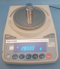 Professional Digital Scale, Goes to Two Decimals, AND FX-300iN,