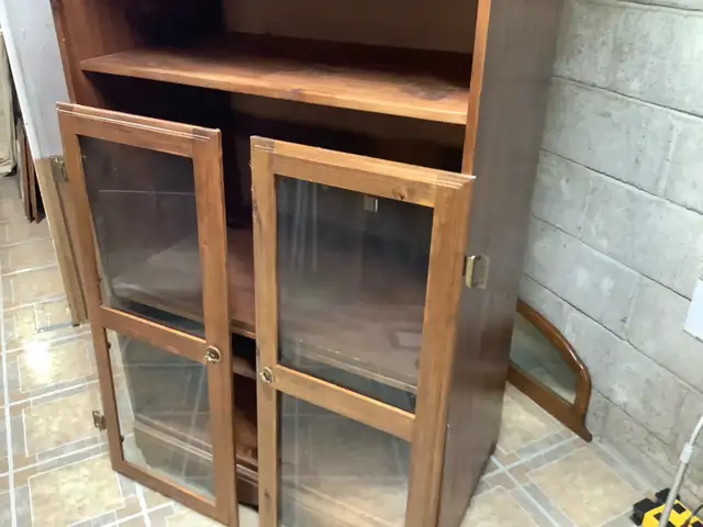 Solid Pine Armoire/Entertainment Cabinet in Bookcases & Shelving Units in St. Catharines - Image 4