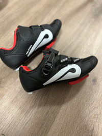 Peleton cycle shoes with cleats sz 41 women’s sz9