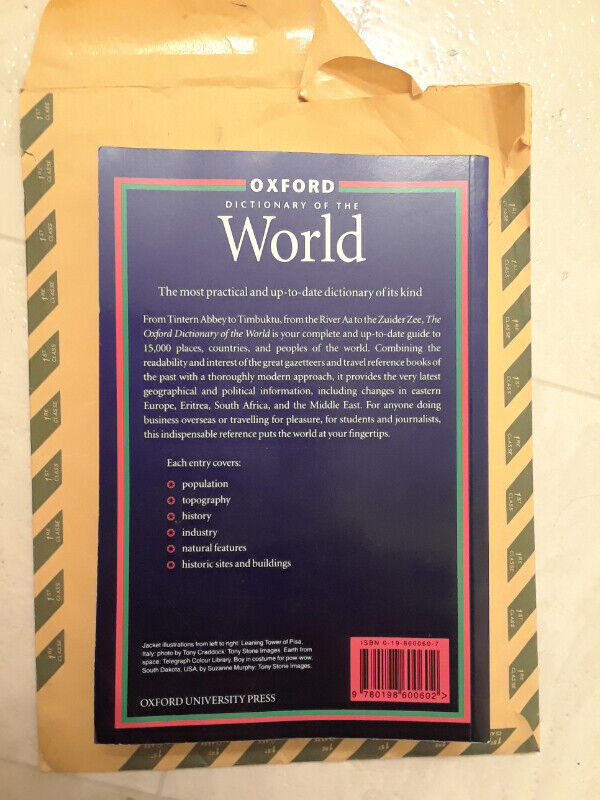 The Oxford Dictionary of the World in Textbooks in City of Toronto - Image 2