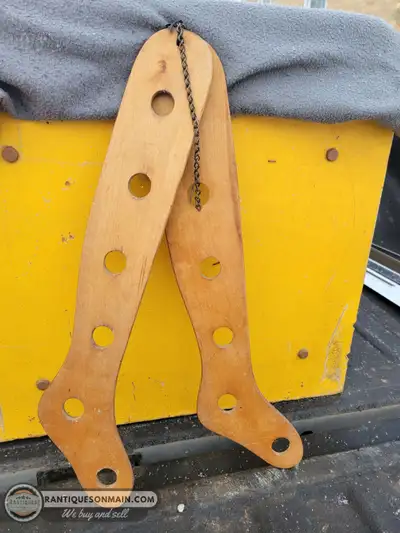 Antique Wooden Stocking Stretchers, View more