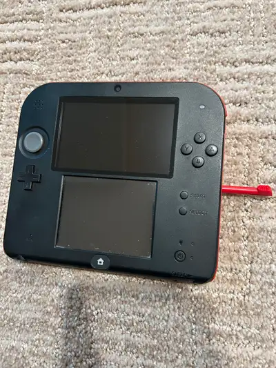 Used Nintendo 2DS with a couple games, comes with charger. Comes with 4GB memory card. Alpha Sapphir...