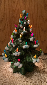 Vintage Ceramic Christmas Tree (1970’s)