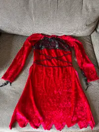 Robe rouge / costume HALLOWEEN costume / Red dress