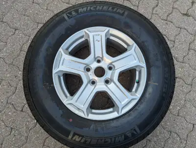 For Jeep wrangler. Michelin tire LTX M/S2 size 245/75R17 on rim ( Qty 1 ) OEM Jeep wrangler brand ne...