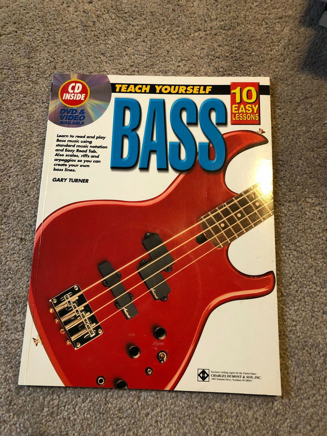 Teach yourself bass guitar in Non-fiction in Calgary