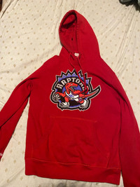 Red raptors hoodie 