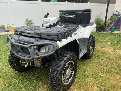 2011 Polaris Sportsman 550 ATV with only 1746km (not miles). This is the premium Limited Edition Ver...