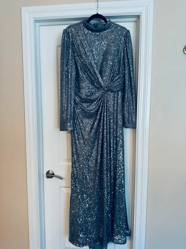 Evening Dress worn once in excellent condition fits size 12-14628637302003211225