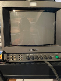 Sony Trinitron PVM 8” Colour Analogue Video Display CRT