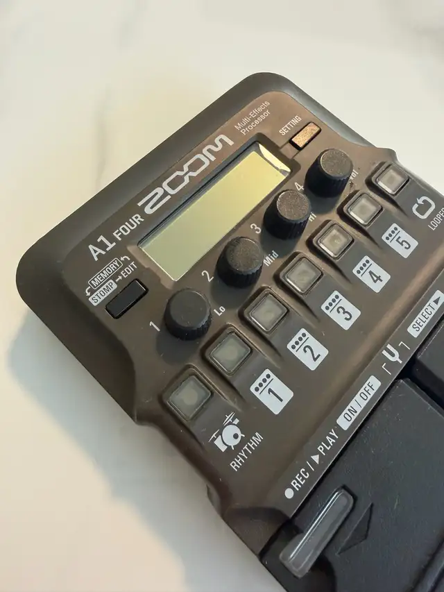 Spring Jam-Ready Zoom A1 Four Effects Pedal in Other in Markham / York Region - Image 3