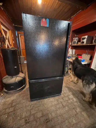 GE Refrigerator with bottom freezer, View more