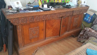 Vintage hutch cabinet 