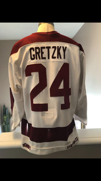 Peterborough Petes Game-Worn Jersey with Gretzky Nameplate 