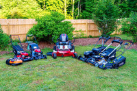 Cash paid for small engines, lawn mowers, trimmers, chainsaws, b
