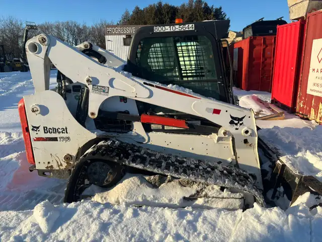 Skid Steer Rental – Bobcat T740 & Takeuchi TS70V in Brick, Masonry & Concrete in Oshawa / Durham Region - Image 2