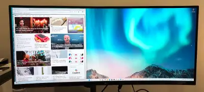 LG 34” Ultrawide Curved IPS Monitor (34WQ73A) – Mint Condition, View more