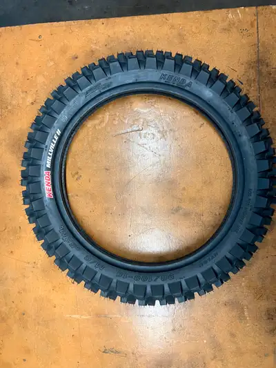 Never used, bought it for my bike knowing it might be too big... it was! (includes heavy-duty tube)