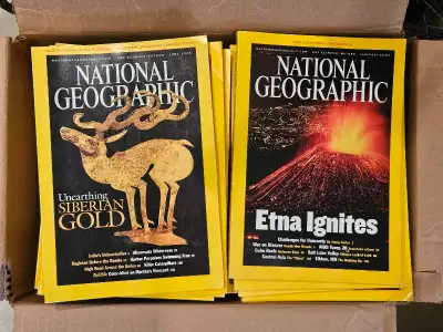 National Geographic Magazines, View more