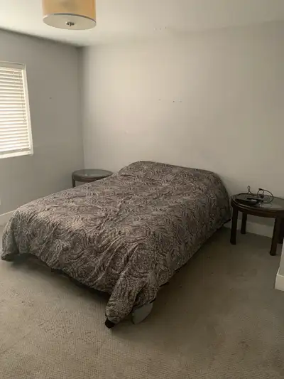 Large bedroom for rent hydro fortis gas cable internet wifi and laundry is included please text 250-...