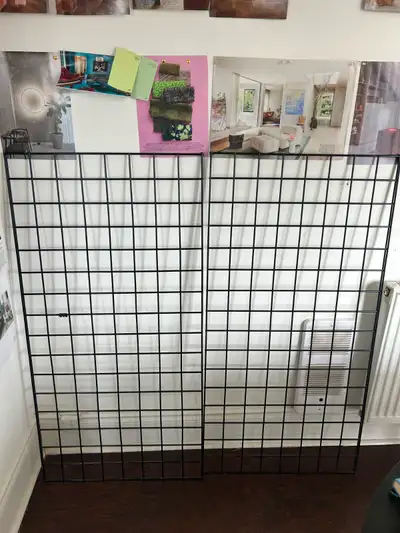 Heavy Duty Grid Wall Panels (set of 2), View more