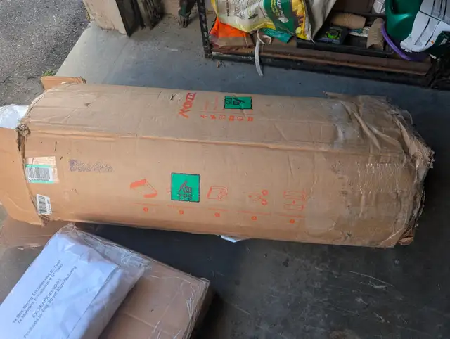 NEW - Twin bed metal frame, mattress, mattress cover in Beds & Mattresses in Kitchener / Waterloo - Image 7