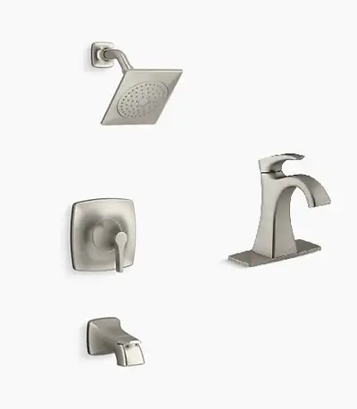 Kohler - Maxton bathroom sink faucet & bathtub shower set, View more