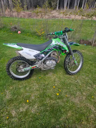Kawasaki KLR 140L well taken care of. Reliable bike. $2300. May consider trades of 300+ cc 4wheelers...