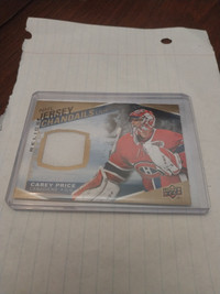 23-24 tim hortons carey price relics jersey card for sale