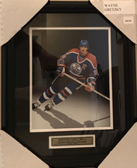 Wayne Gretzky Edmonton Oilers Photo Framed