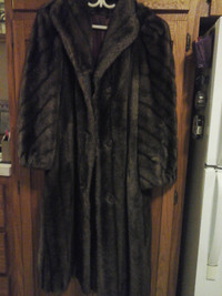 Genuine  Tissavel Faux Fur long coat
