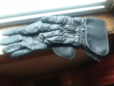 Harley Davidson riding gloves leather size 7