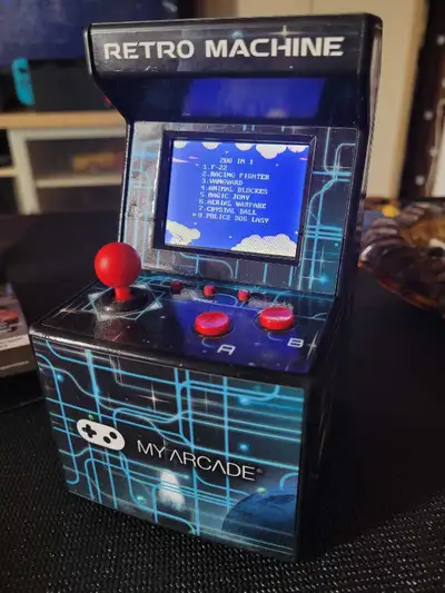 Mini Arcade cabinet with 200 games , View more
