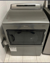 Whirlpool stainless dryer like new condition delivery available 