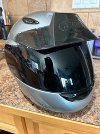 Motorcycle helmet, modular, Size XL, with Sun visor - HJC