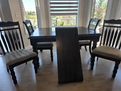 Solid Kitchen Table + 8 Chairs, View more