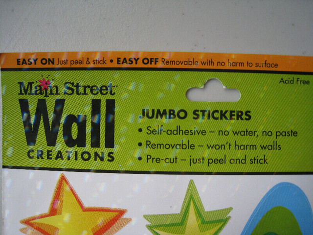 Jumbo Wall Stickers in Other in Guelph - Image 3