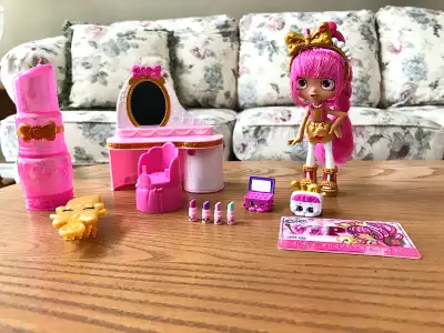 Shopkins Shoppies Lippie Lulu's Beauty Boutique - Like New!, View more