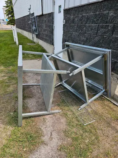 Metal Tables 2.5' x 2.5', View more