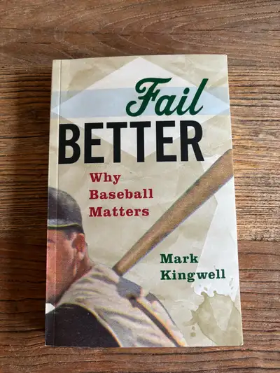 Taking seriously the idea that baseball is a study in failure—a very successful batter manages a bas...