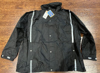 Dickies Men Waterproof Jacket - 3XL - Black - Brand New
